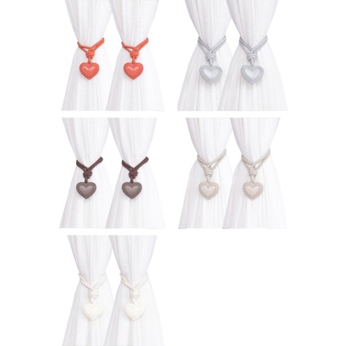 Braided rope curtain tiebacks - rope,