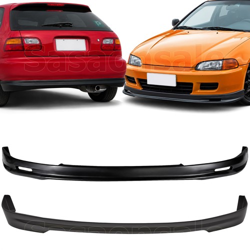 Front bumper lip spoiler - bumper, rear