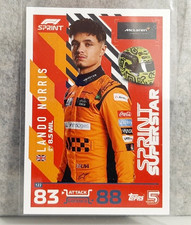 Topps F1 Turbo Attax 2024 - Lando Norris Sprint Superstar #122