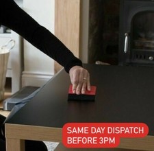 FABLON MATT BLACK STICKY BACK