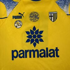 Rare Original Parma 1995/1996/1997 Away Football Shirt Basic Long Sleeve Medium