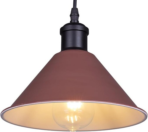Vintage metal ceiling light - metal,