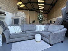 Next L Shape Grey Corner Sofa