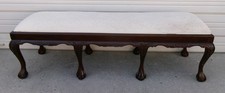 Long French Chippendale Bench