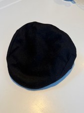Lock & Co Navy Wool Flat Cap (with ear protectors) (7.5 | 61 | XL)