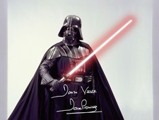 Dave Prowse Signed Autograph 6X4 PHOTO Pre Print Film Star Wars