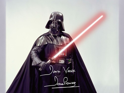 Dave prowse signed autograph - dave,