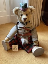 Sue Quinn Bears Teddy Bear:  Name Capt Hay Made in Scotland 1999