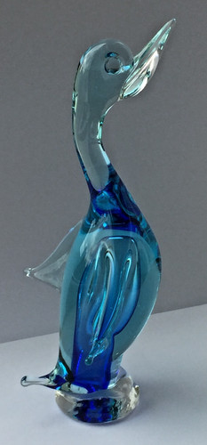 Murano sommerso cased blue - sommerso,