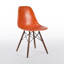 Herman Miller Eames DSW Orange