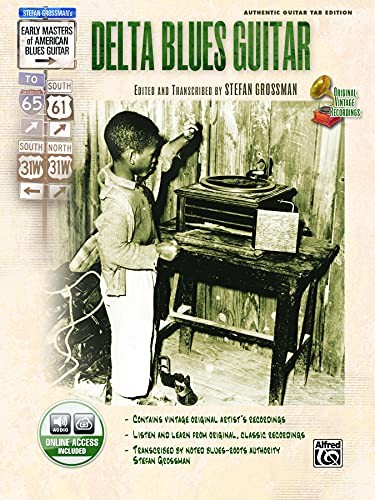 Delta blues guitar - (book, &