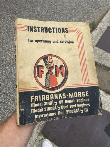 Original fairbanks morse - morse, model