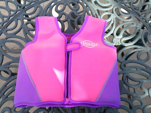 Girls pink life jacket - girls,