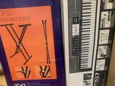 Yamaha PSR F57 Digital Keyboard & TGKS2 Keyboard Stand. Excellent Condition