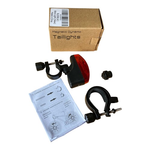 Rear bike light magnetic - rear,