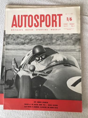 Autosport july 1959 - july,