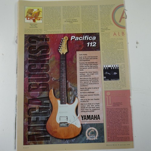21x30cm magazine cutting - , 1994