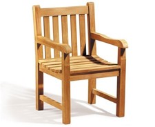 Teak Garden Armchair - York