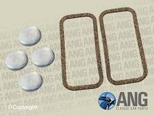 AUSTIN,MORRIS,WOLSELEY,MAGNETTE BMC A & B-SERIES ENGINE CORE PLUGS+SIDE GASKETS