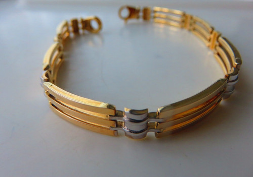 Gold gent 8mm - bracelet, 9