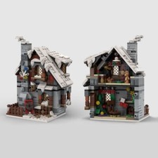 Three Little Winter Houses
