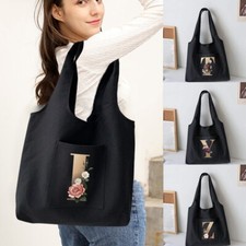 Premium Black 100% Cotton Tote