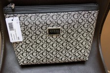 Guess make up bag Black Logo