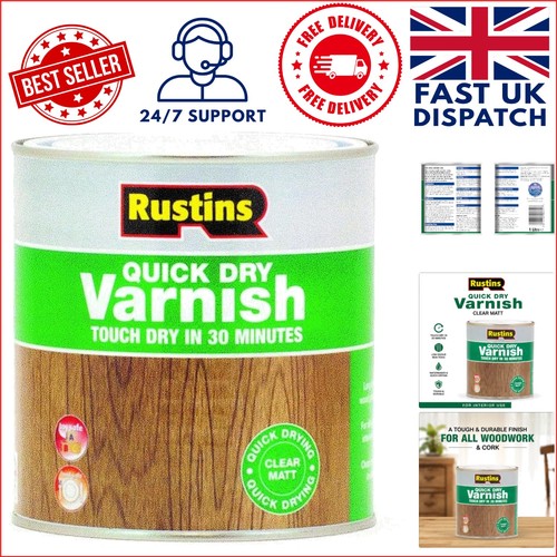 Rustins quick dry varnish matt - dry,