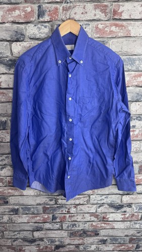 Brioni shirt men blue - shirt,