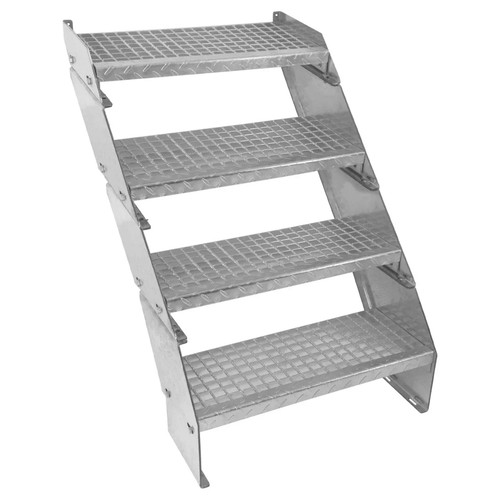 Metal staircase section - staircase, 4