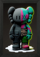Hypebeast Kaws Framed Wall Art