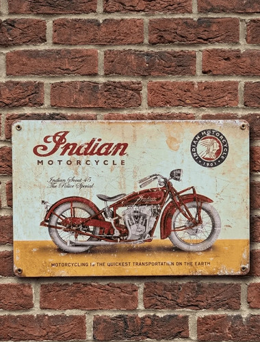 Indian motorcycle metal - indian,