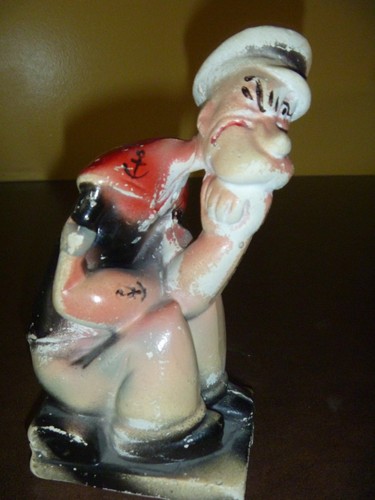 Popeye carnival chalkware fair - carnival,
