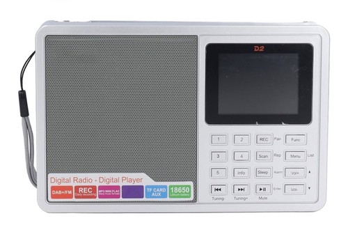 Portable dab radio fm - dab+,