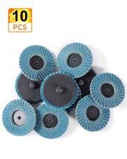 10/20/30PCS 2" 50mm Flap Disc Mini Grinding Wheel Metal Rust Removal 60 Grit