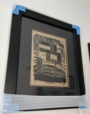 ORIGINAL ARTIST FRAMED SCREEN