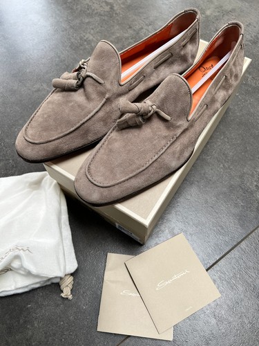 Santoni tassel loafer - santoni,