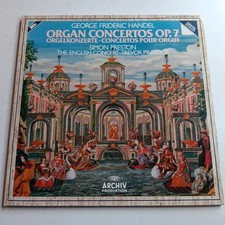 Handel / Organ Concertos Op.7 1984 DOUBLE VINYL LP / CLASSICAL / EX / FAST POST