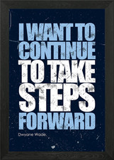 DWYANE WADE QUOTE Framed Wall