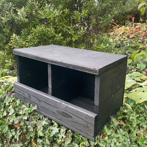 Wooden pigeons bird nest - wooden,