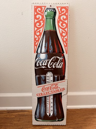 Vintage coca cola - 29", embossed