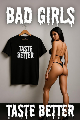Bad girls taste better funny - girls,