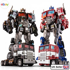 Transformation Robot Car Toy Optimus Prime Movie Action Figure Kids Gift UK