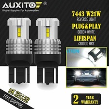 2PCS 7443 7440 W21W T20 White