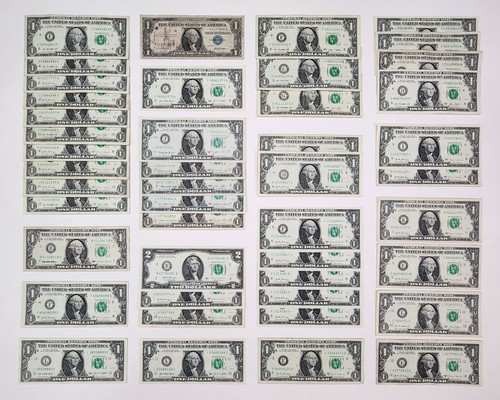 Lot us one dollar - of(45), $1