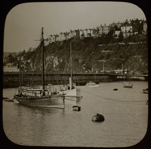 Magic lantern slide - lantern,