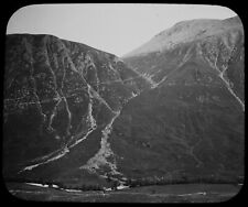 Magic Lantern Slide THE PATH UP BEN NEVIS C1884 PHOTO SCOTLAND ANTIQUE GWW 