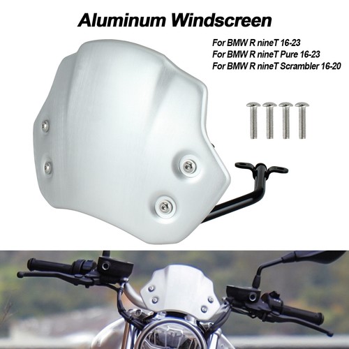 Aluminum windscreen for bmw - windscreen, r