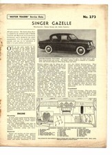 Singer Gazelle Motor Trader