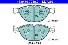 FRONT BRAKE PAD SET DISC BRAKE